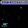 87GB 022213.2+253635