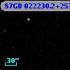 87GB 022230.2+253817