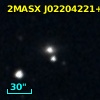 2MASX J02204221+2814302