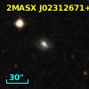 2MASX J02312671+2556537