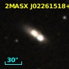 2MASX J02261518+2606233