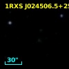 1RXS J024506.5+255743