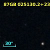 87GB 025130.2+233114