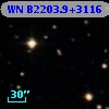 WN B2203.9+3116