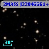 2MASS J22045561+3055338