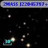 2MASS J22045787+3105219