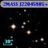 2MASS J22045805+3104345