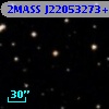 2MASS J22053273+3133277