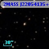 2MASS J22054135+3118495
