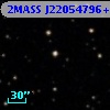 2MASS J22054796+3141425