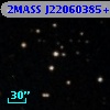 2MASS J22060385+3109044