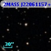 2MASS J22061157+3118582