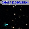 2MASS J22061659+3143265