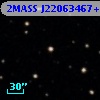 2MASS J22063467+3047367