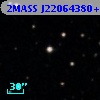 2MASS J22064380+3112151