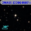 2MASS J22064807+3130078