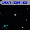 2MASS J22064923+3057412