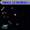 2MASS J22070561+3121053