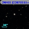 2MASS J22071511+3043561