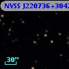 NVSS J220736+304212
