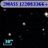2MASS J22083366+3053290