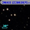 2MASS J22083875+3135121