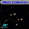 2MASS J22084228+3135436