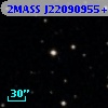 2MASS J22090955+3122585