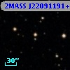 2MASS J22091191+3104138
