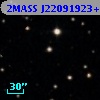 2MASS J22091923+3131215