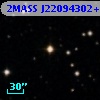 2MASS J22094302+3118298