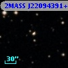 2MASS J22094391+3105400