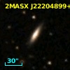 2MASX J22204899+3116009