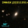 2MASX J22211351+3118475
