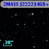 2MASS J22221458+3305415
