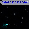 2MASS J22335240+3355464