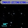 2MASS J22361286+3431140