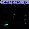 2MASS J22361419+3430168