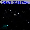 2MASS J22361701+3424060
