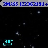 2MASS J22362191+3426000