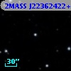 2MASS J22362422+3427176