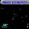 2MASS J22363327+3420499