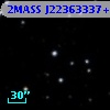 2MASS J22363337+3358549