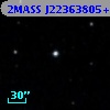 2MASS J22363805+3411439