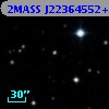2MASS J22364552+3409166