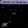 2MASS J22364626+3430280
