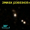 2MASX J23033435+3339155