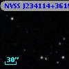 NVSS J234114+361824