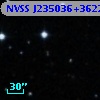 NVSS J235036+362209