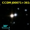 CCDM J00071+3614B